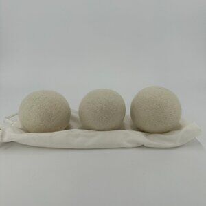 Quince 100% New Zealand Wool Dryer Balls, Pack of 3